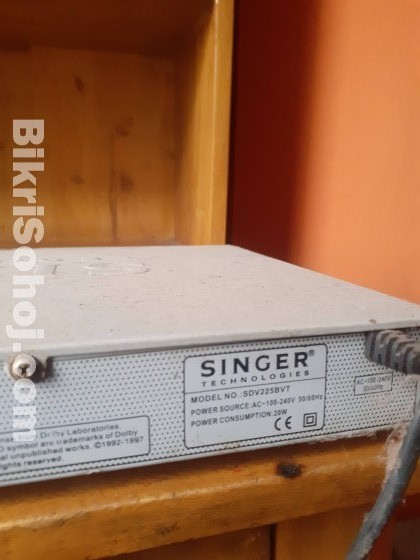 singer DVD player